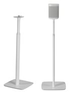 Flexson Adjustable Floor Stands for Sonos One, One SL and Play:1 White (pair)