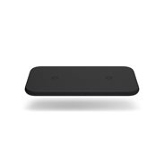 Zens Dual Wireless Charger Slim with USB A Port Black